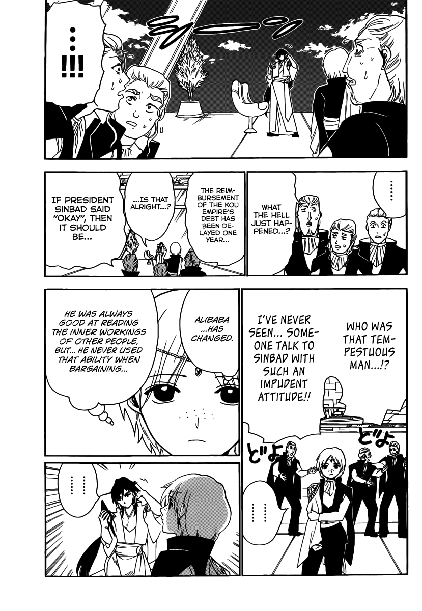 Magi - Labyrinth of Magic Chapter 291 page 15 - Chapter 291: Direct Negotiations