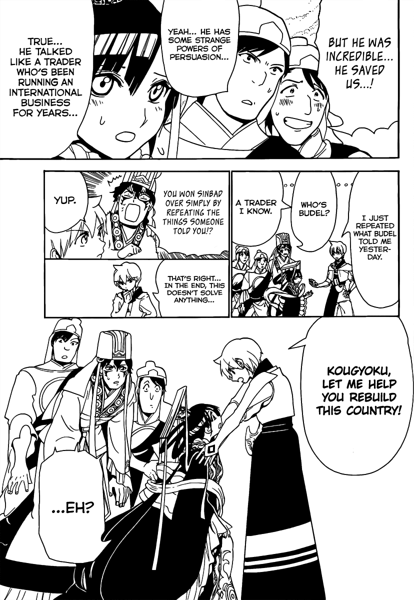 Magi - Labyrinth of Magic Chapter 291 page 17 - Chapter 291: Direct Negotiations