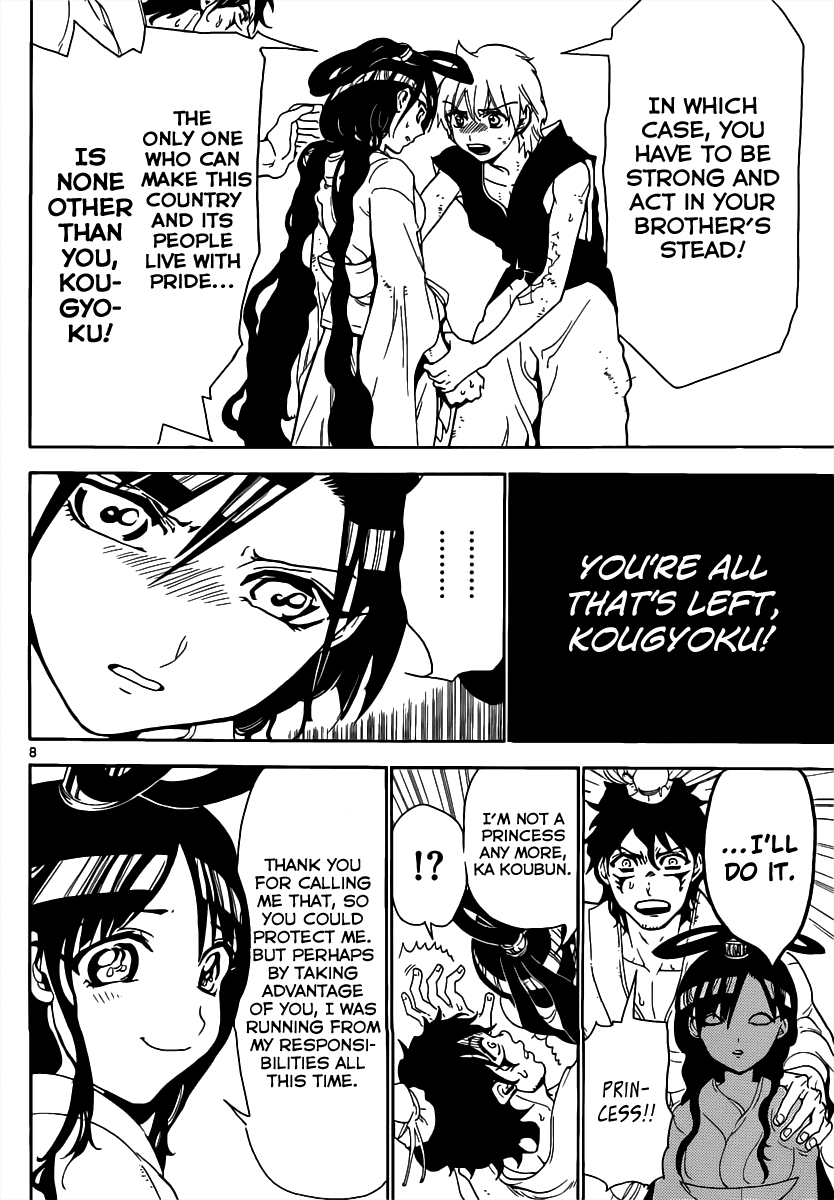 Magi - Labyrinth of Magic Chapter 292 page 10 - Chapter 292: The Beginning of the Counterattack
