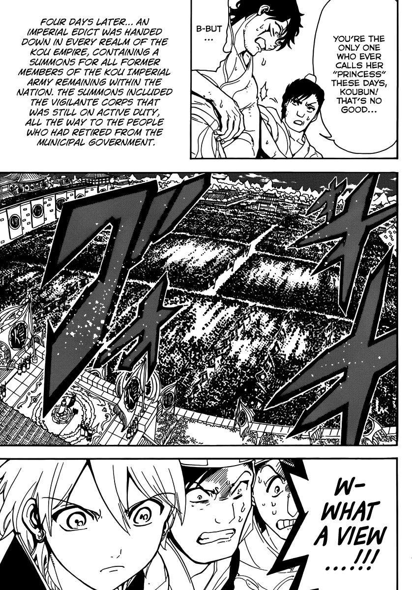 Magi - Labyrinth of Magic Chapter 292 page 11 - Chapter 292: The Beginning of the Counterattack