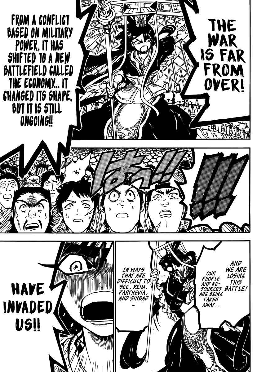 Magi - Labyrinth of Magic Chapter 292 page 15 - Chapter 292: The Beginning of the Counterattack
