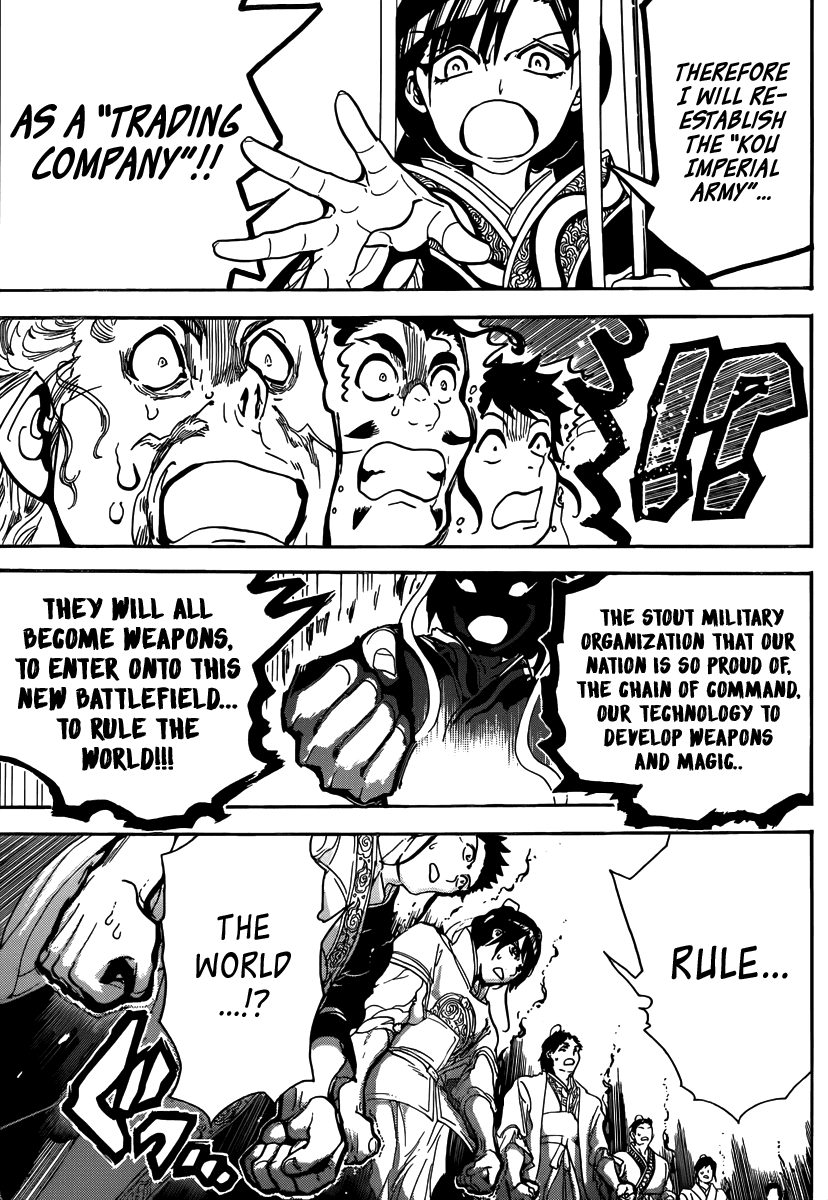 Magi - Labyrinth of Magic Chapter 292 page 17 - Chapter 292: The Beginning of the Counterattack