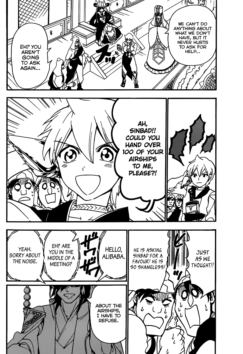 Magi - Labyrinth of Magic Chapter 293 page 18 - Chapter 293: The First Signs of Kou's Revival