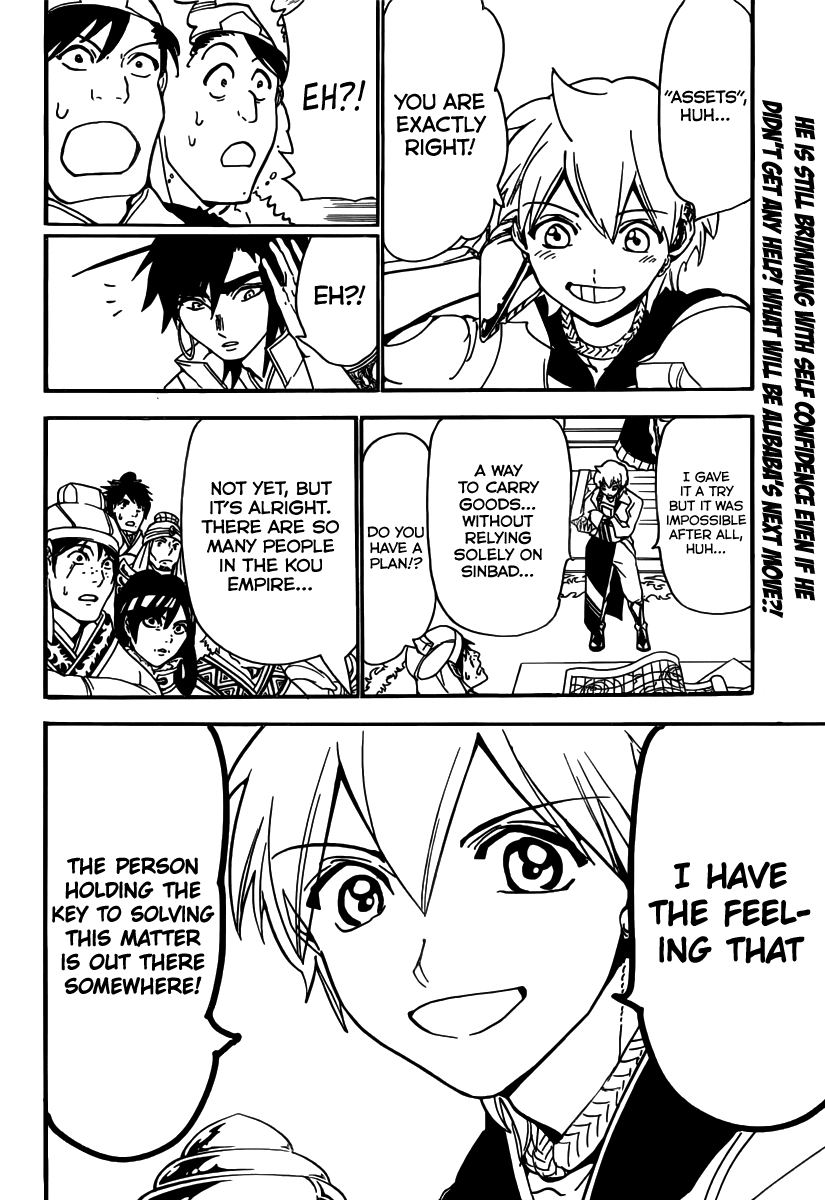 Magi - Labyrinth of Magic Chapter 293 page 20 - Chapter 293: The First Signs of Kou's Revival