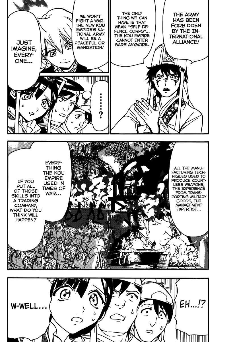 Magi - Labyrinth of Magic Chapter 293 page 4 - Chapter 293: The First Signs of Kou's Revival