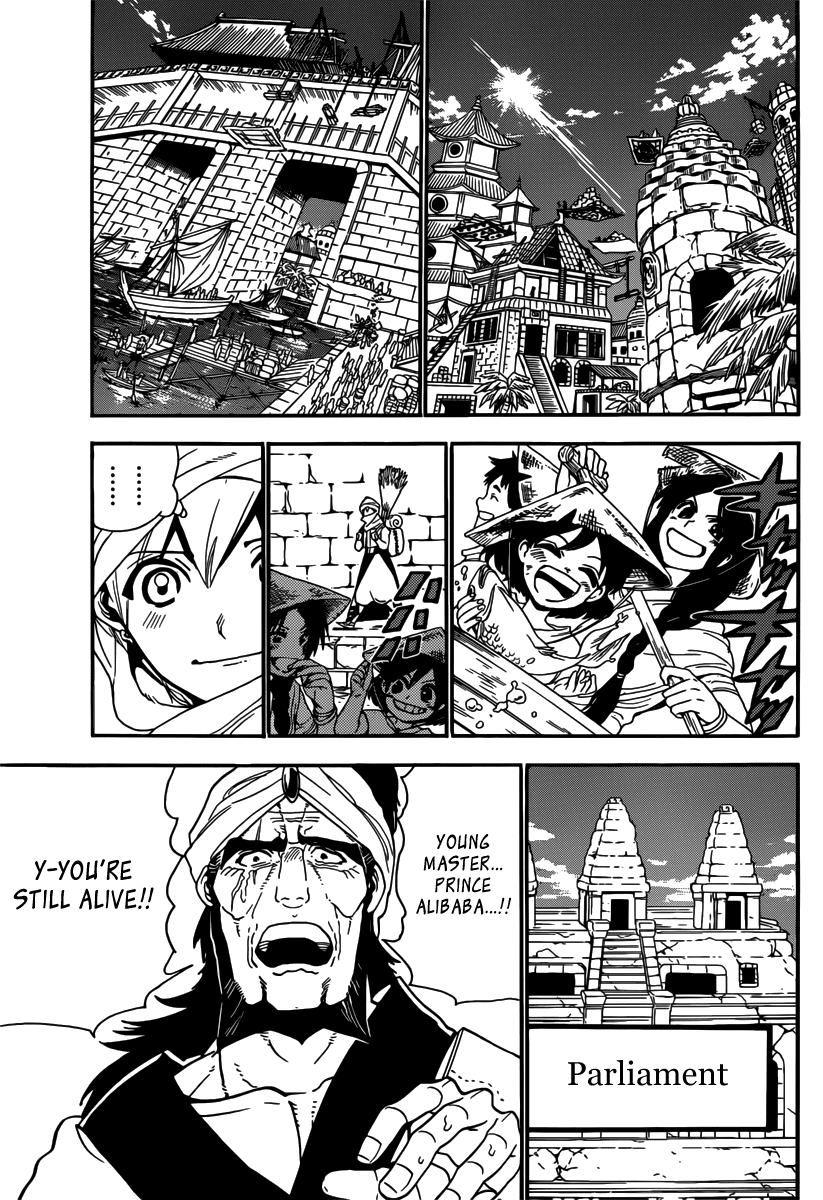 Magi - Labyrinth of Magic Chapter 296 page 13 - Chapter 296: Towards His Hometown
