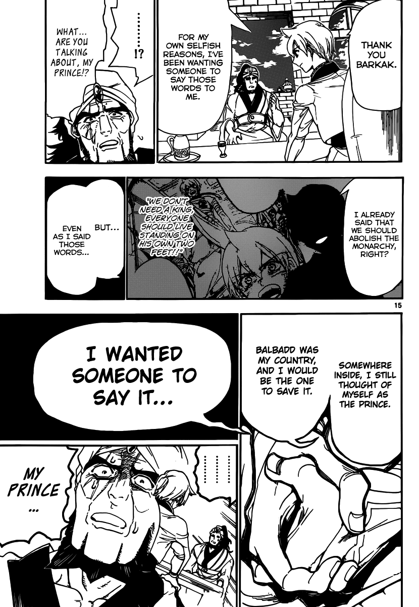 Magi - Labyrinth of Magic Chapter 296 page 17 - Chapter 296: Towards His Hometown
