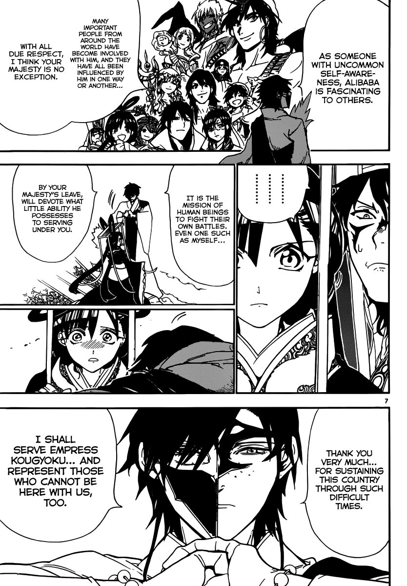 Magi - Labyrinth of Magic Chapter 296 page 9 - Chapter 296: Towards His Hometown