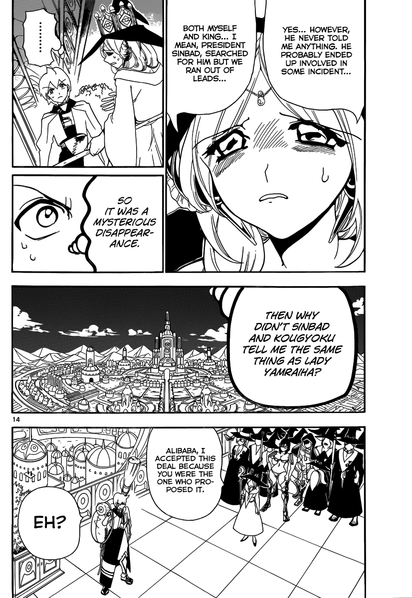 Magi - Labyrinth of Magic Chapter 297 page 16 - Chapter 297: The Plan's Chances of Success