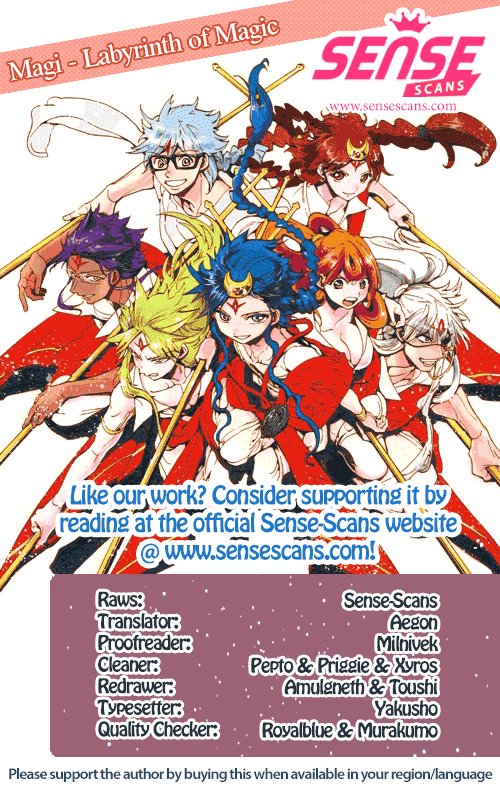 Magi - Labyrinth of Magic Chapter 298 page 1 - Chapter 298: As One Who Stands at the Top