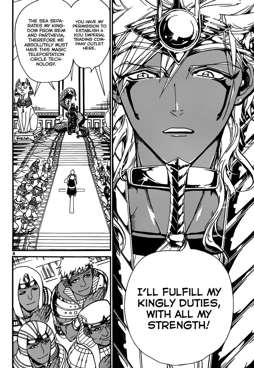 Magi - Labyrinth of Magic Chapter 298 page 10 - Chapter 298: As One Who Stands at the Top