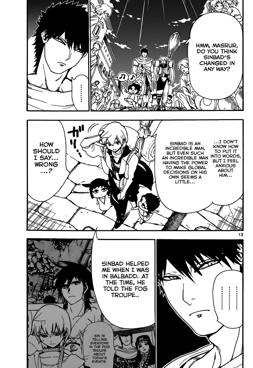 Magi - Labyrinth of Magic Chapter 298 page 15 - Chapter 298: As One Who Stands at the Top