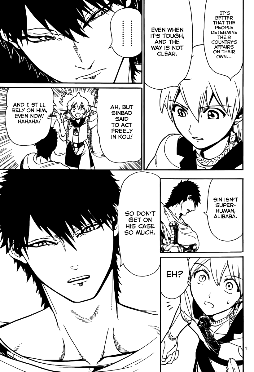 Magi - Labyrinth of Magic Chapter 298 page 17 - Chapter 298: As One Who Stands at the Top