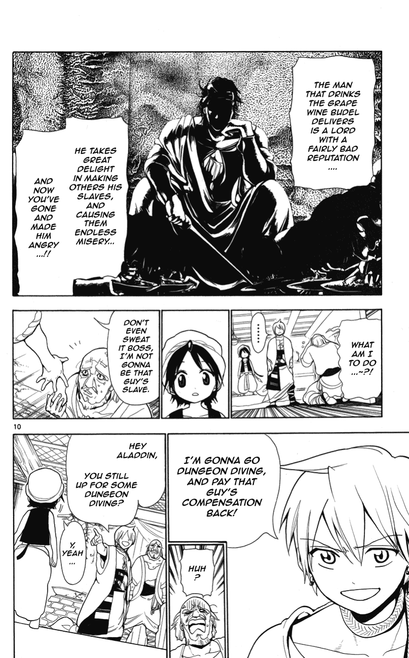 Magi - Labyrinth of Magic Chapter 3 page 11 - Chapter 3: Aladdin and Alibaba