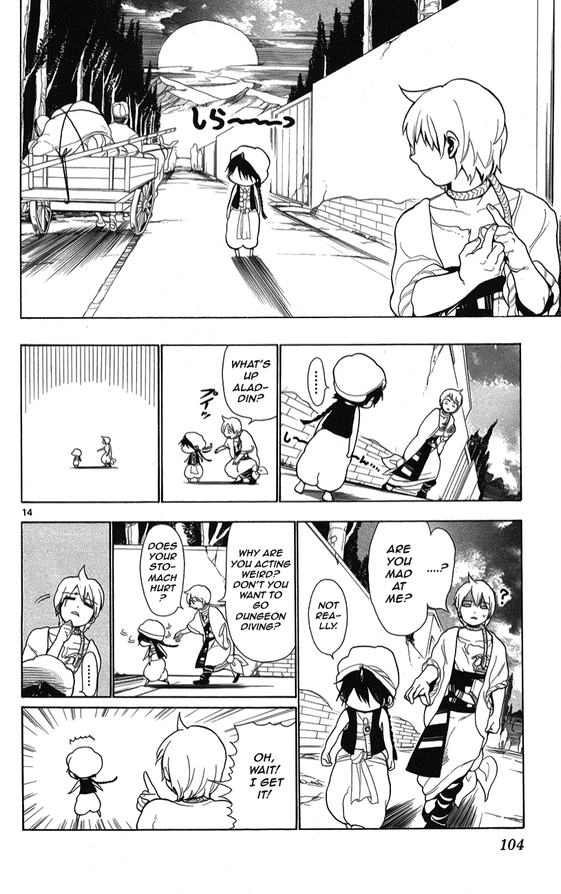 Magi - Labyrinth of Magic Chapter 3 page 15 - Chapter 3: Aladdin and Alibaba