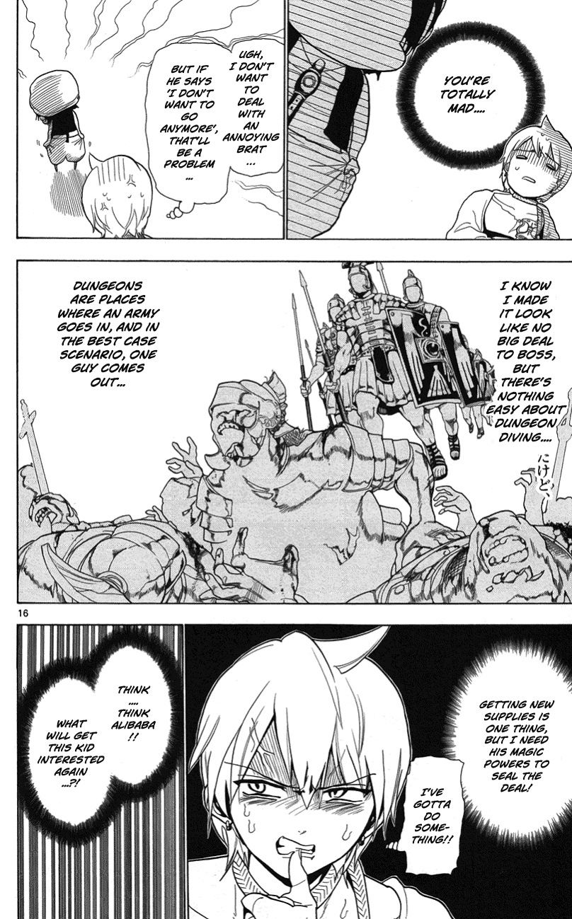 Magi - Labyrinth of Magic Chapter 3 page 17 - Chapter 3: Aladdin and Alibaba
