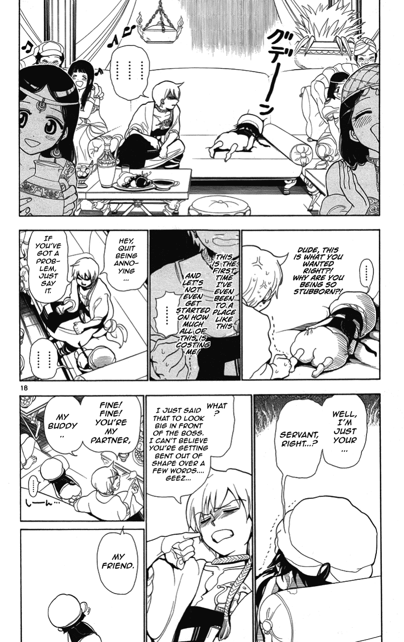 Magi - Labyrinth of Magic Chapter 3 page 19 - Chapter 3: Aladdin and Alibaba