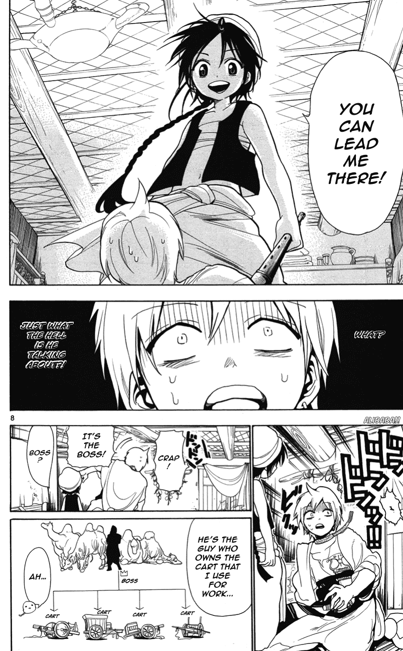 Magi - Labyrinth of Magic Chapter 3 page 9 - Chapter 3: Aladdin and Alibaba