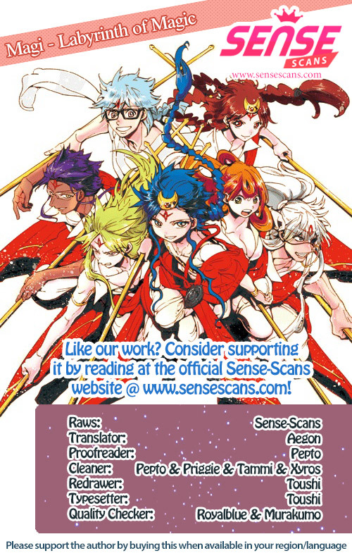 Magi - Labyrinth of Magic Chapter 300 page 1 - Chapter 300: To Each His Own Path