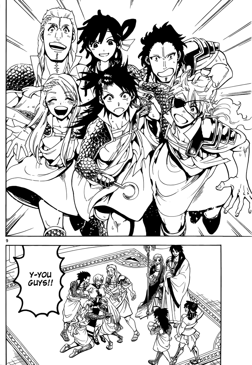 Magi - Labyrinth of Magic Chapter 300 page 10 - Chapter 300: To Each His Own Path