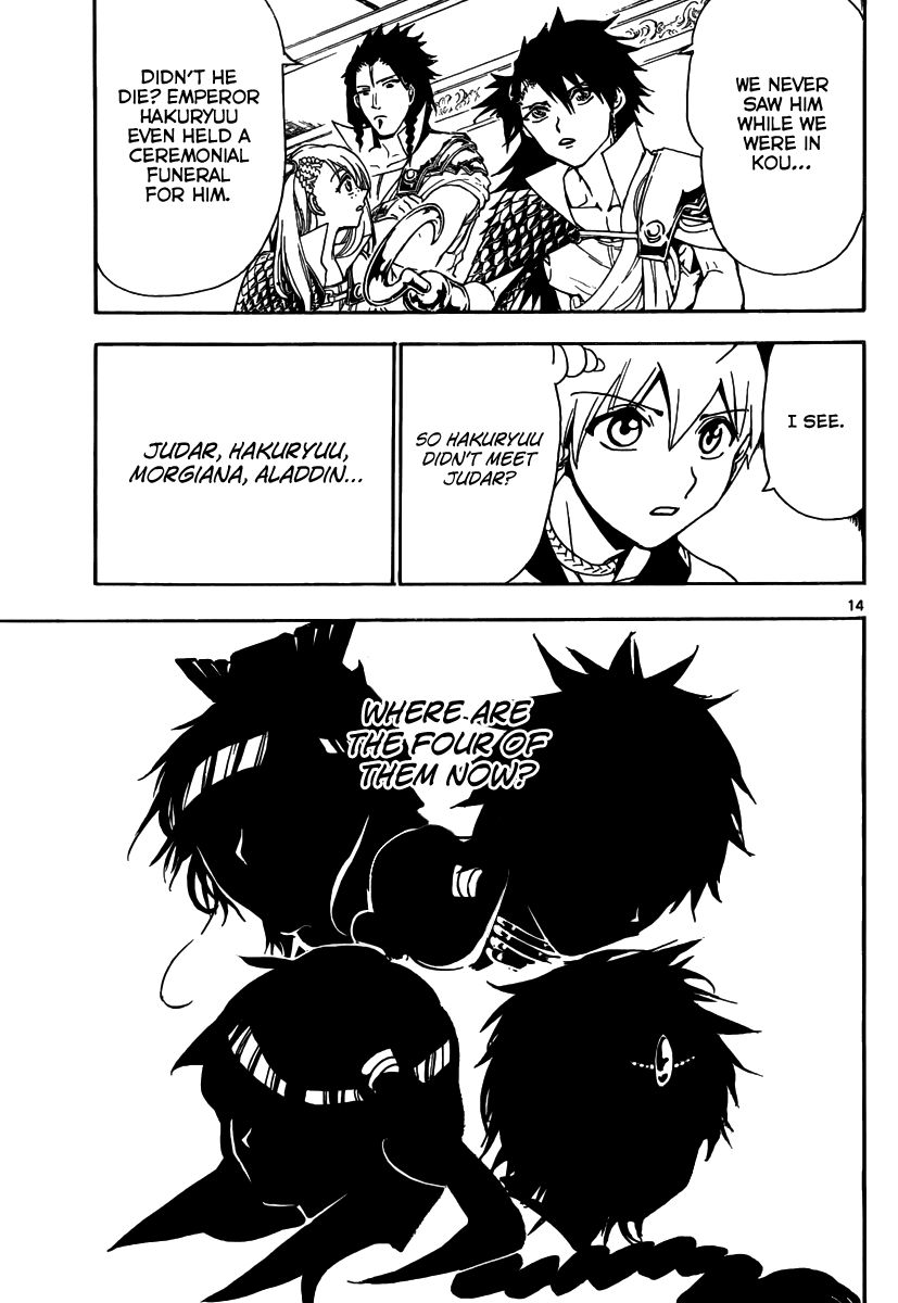 Magi - Labyrinth of Magic Chapter 300 page 15 - Chapter 300: To Each His Own Path