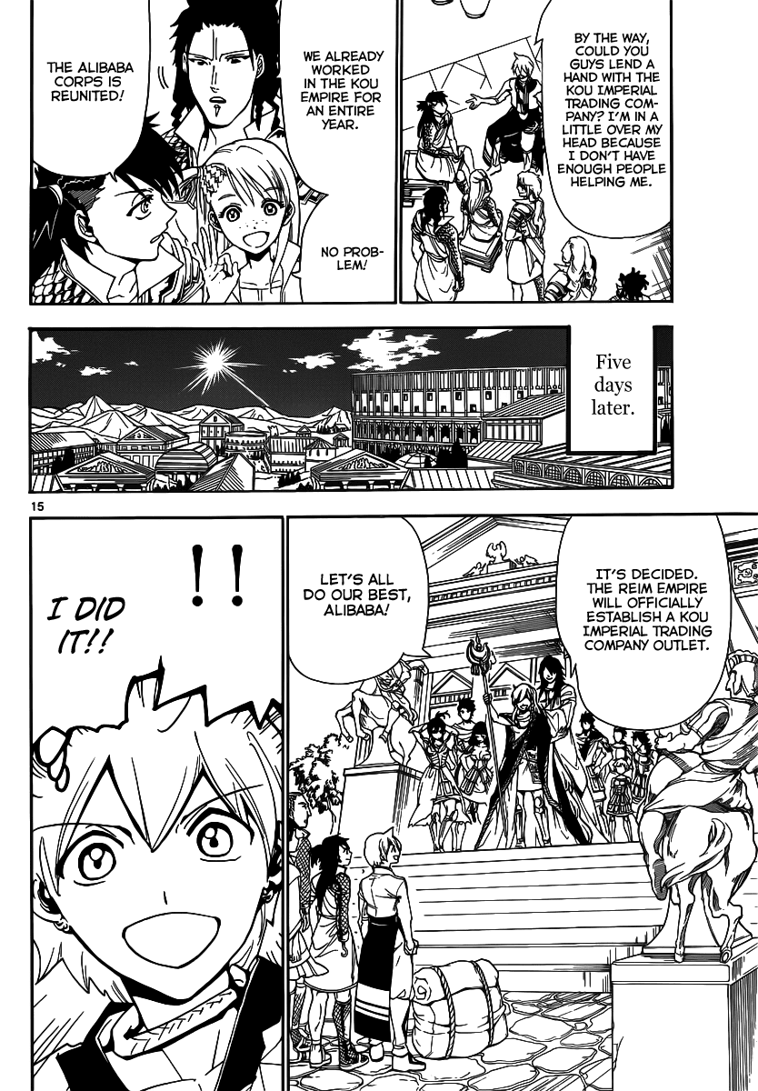 Magi - Labyrinth of Magic Chapter 300 page 16 - Chapter 300: To Each His Own Path