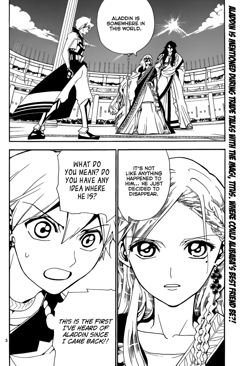Magi - Labyrinth of Magic Chapter 300 page 4 - Chapter 300: To Each His Own Path