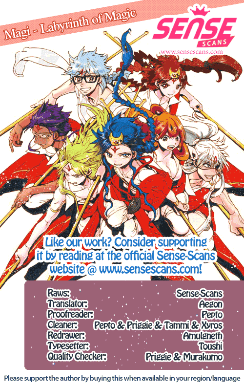 Magi - Labyrinth of Magic Chapter 301 page 1 - Chapter 301: As a Delegate