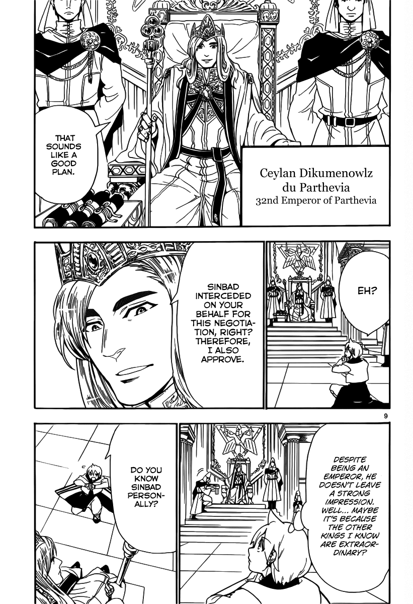 Magi - Labyrinth of Magic Chapter 301 page 11 - Chapter 301: As a Delegate
