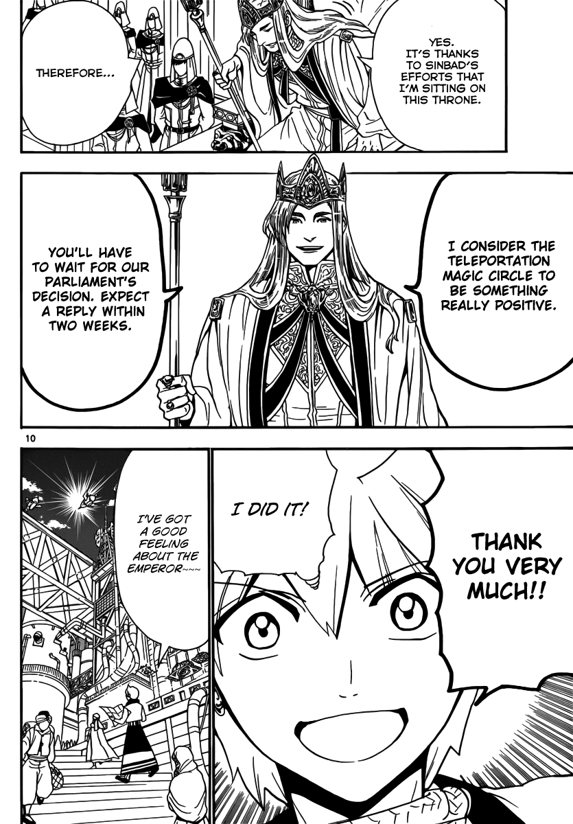 Magi - Labyrinth of Magic Chapter 301 page 12 - Chapter 301: As a Delegate