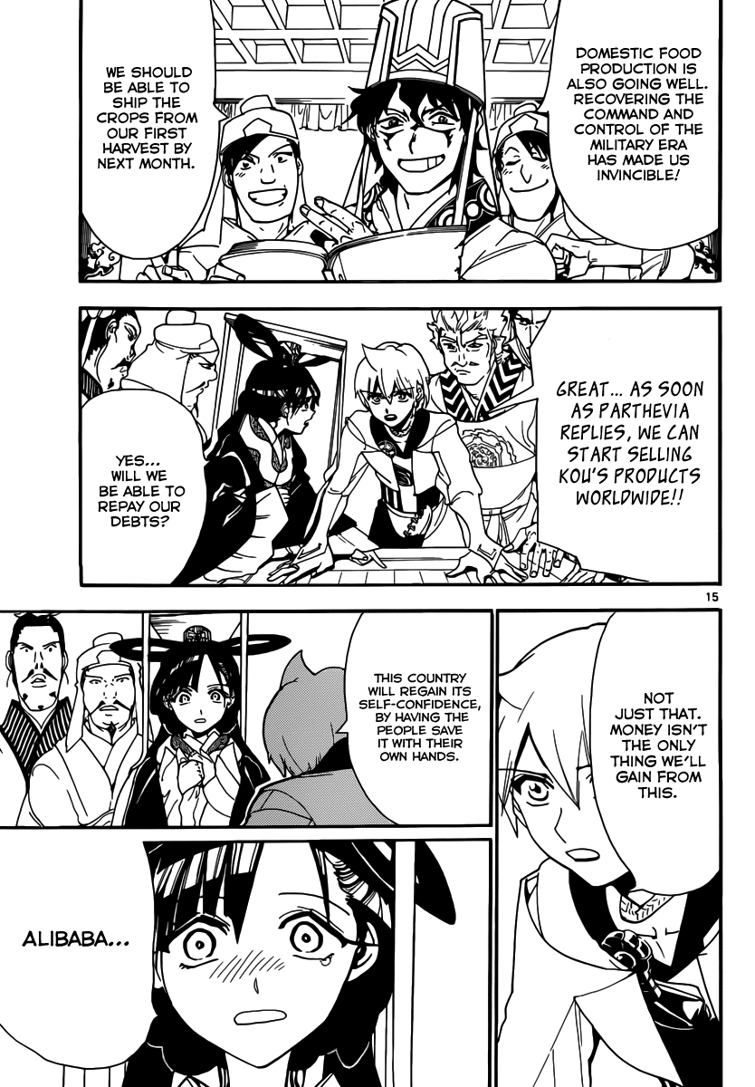 Magi - Labyrinth of Magic Chapter 301 page 17 - Chapter 301: As a Delegate