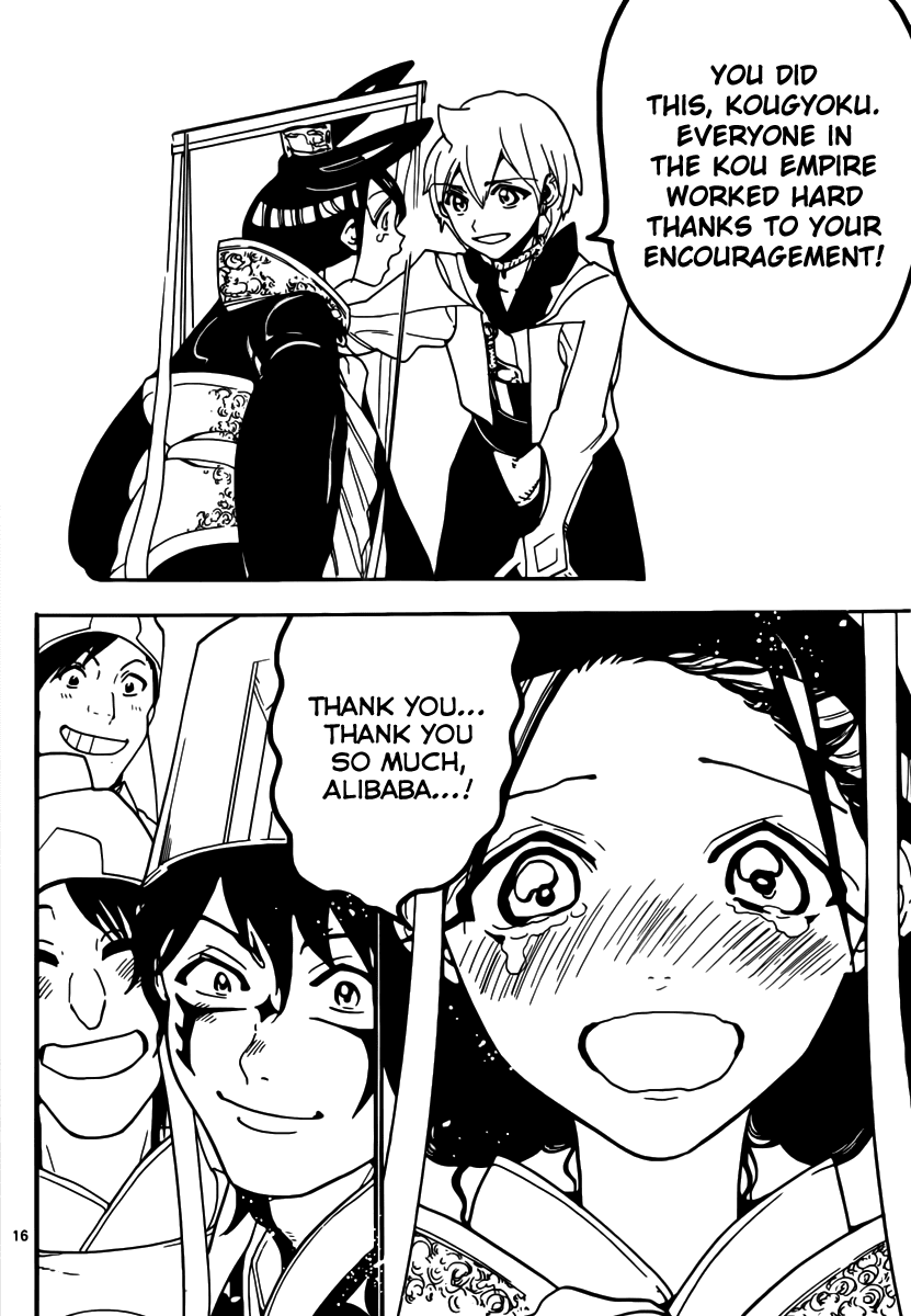 Magi - Labyrinth of Magic Chapter 301 page 18 - Chapter 301: As a Delegate