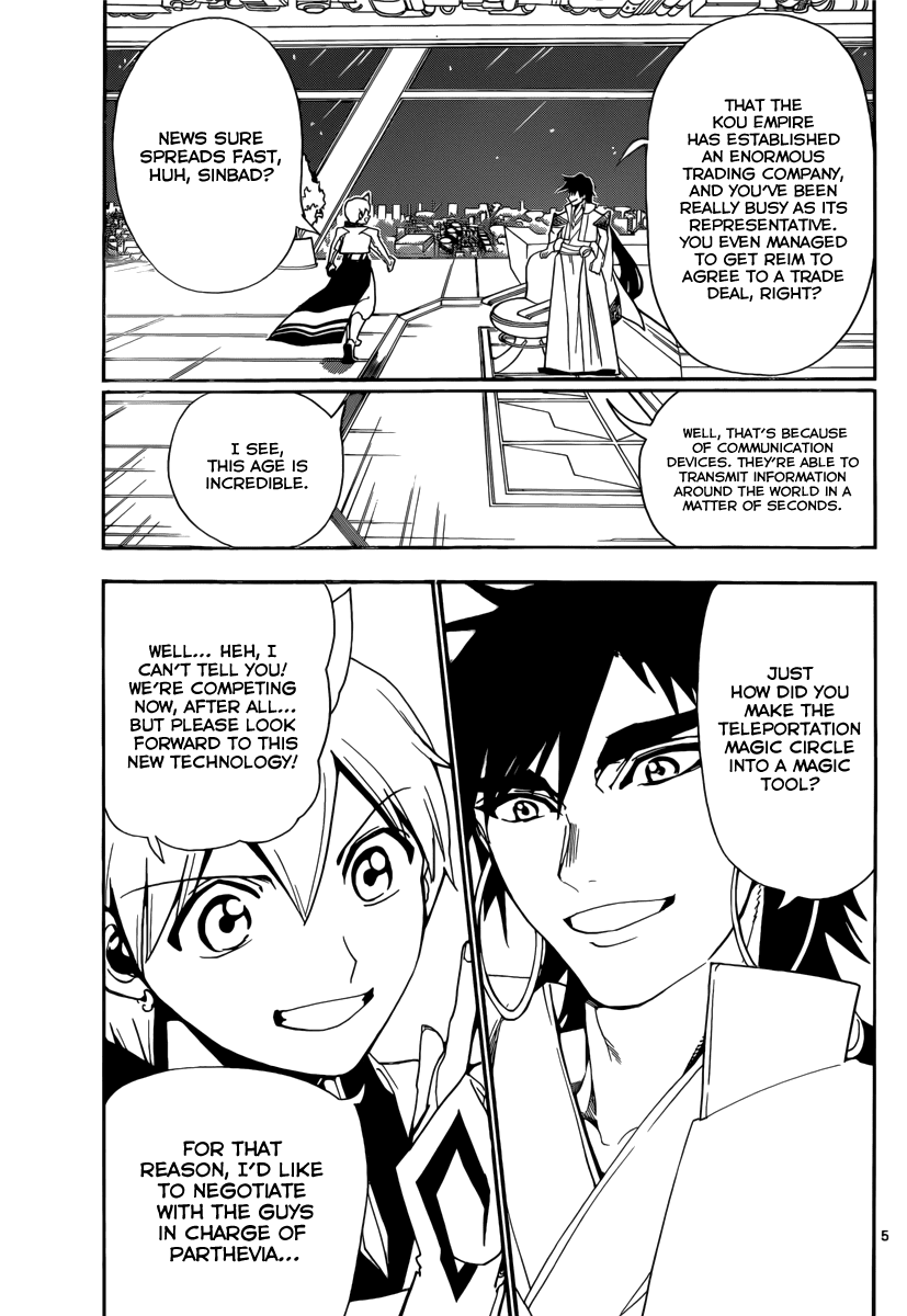 Magi - Labyrinth of Magic Chapter 301 page 7 - Chapter 301: As a Delegate