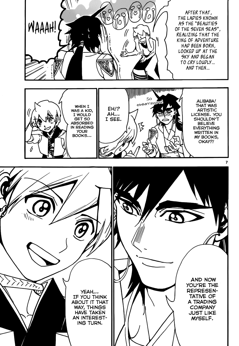 Magi - Labyrinth of Magic Chapter 301 page 9 - Chapter 301: As a Delegate