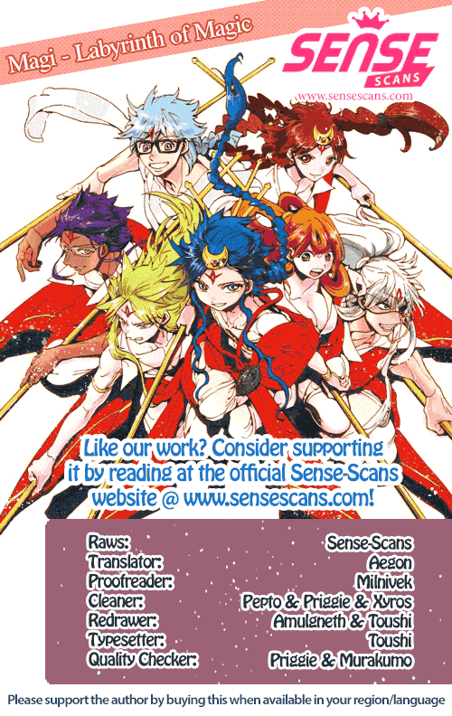 Magi - Labyrinth of Magic Chapter 302 page 1 - Chapter 302: Rivals