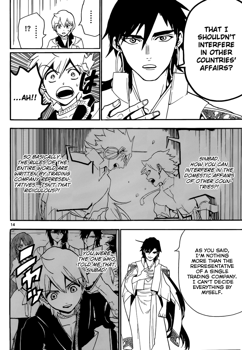 Magi - Labyrinth of Magic Chapter 302 page 16 - Chapter 302: Rivals