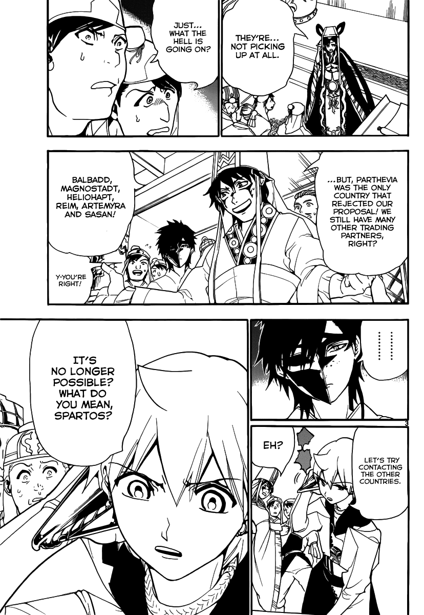 Magi - Labyrinth of Magic Chapter 302 page 5 - Chapter 302: Rivals