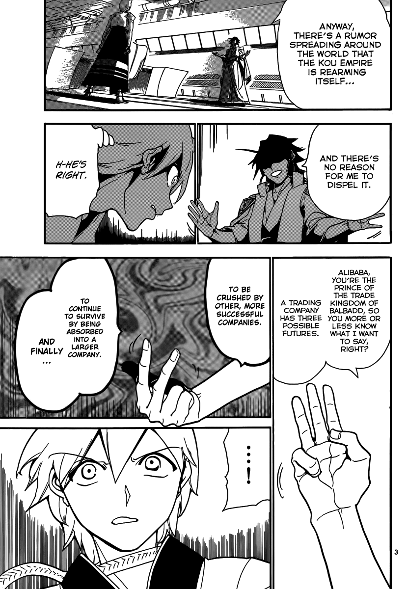 Magi - Labyrinth of Magic Chapter 303 page 5 - Chapter 303: The Battle of the New Era