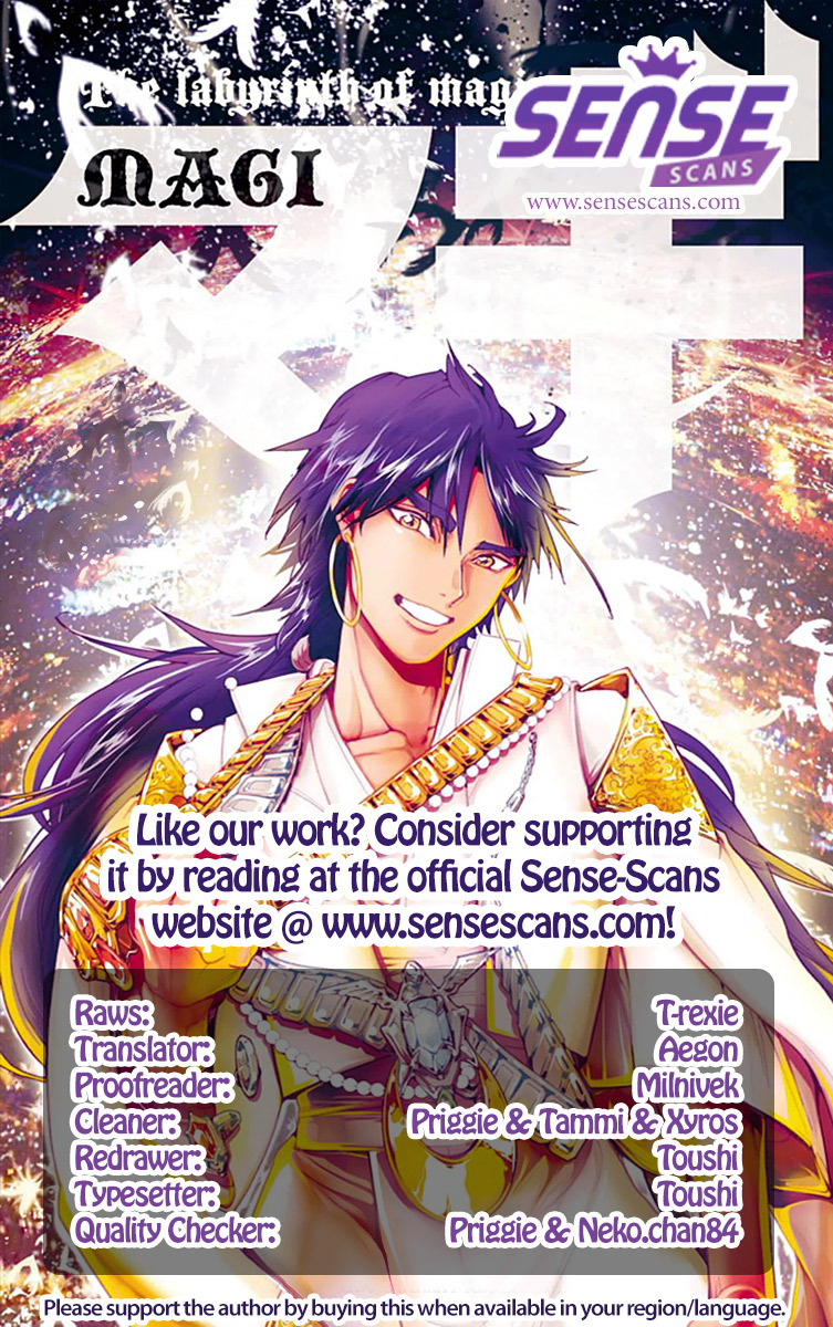 Magi - Labyrinth of Magic Chapter 306 page 1 - Chapter 306: Arba's Intentions