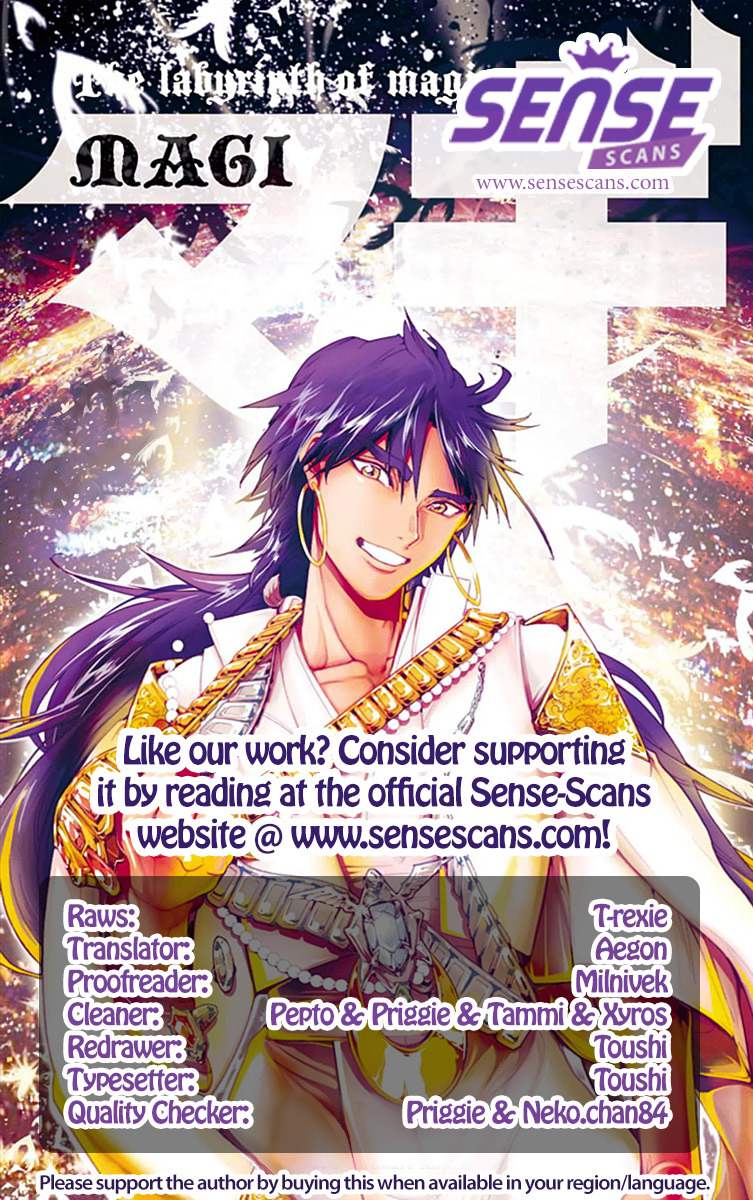 Magi - Labyrinth of Magic Chapter 307 page 1 - Chapter 307: Preparations Complete