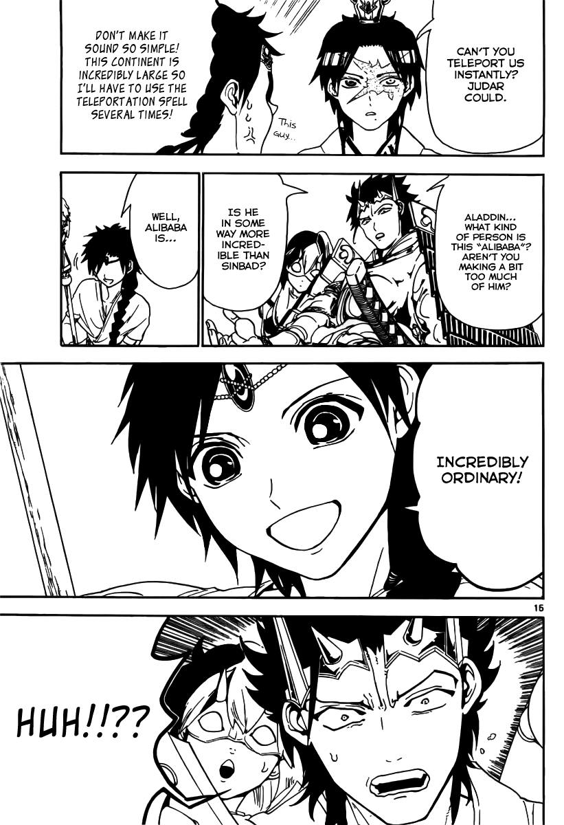 Magi - Labyrinth of Magic Chapter 307 page 17 - Chapter 307: Preparations Complete