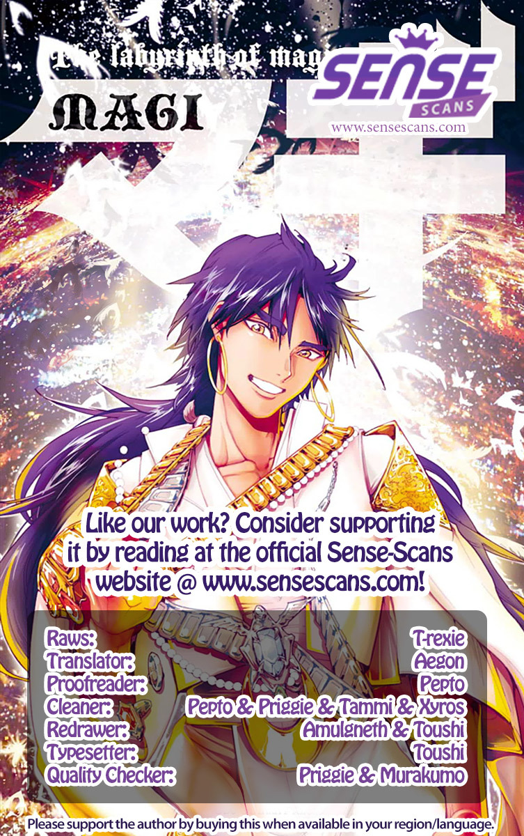 Magi - Labyrinth of Magic Chapter 309 page 1 - Chapter 309: Yunan vs Arba