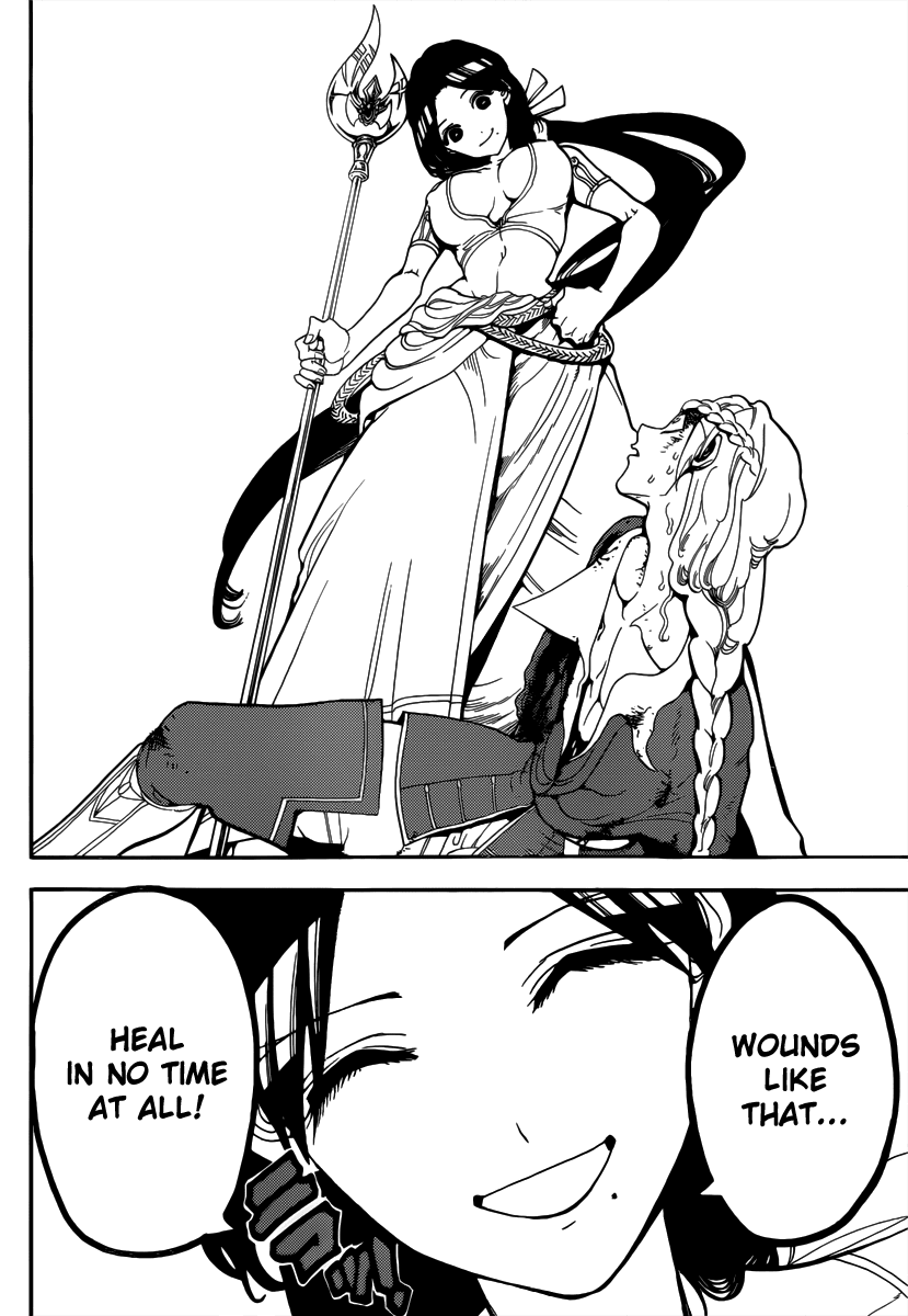 Magi - Labyrinth of Magic Chapter 309 page 14 - Chapter 309: Yunan vs Arba