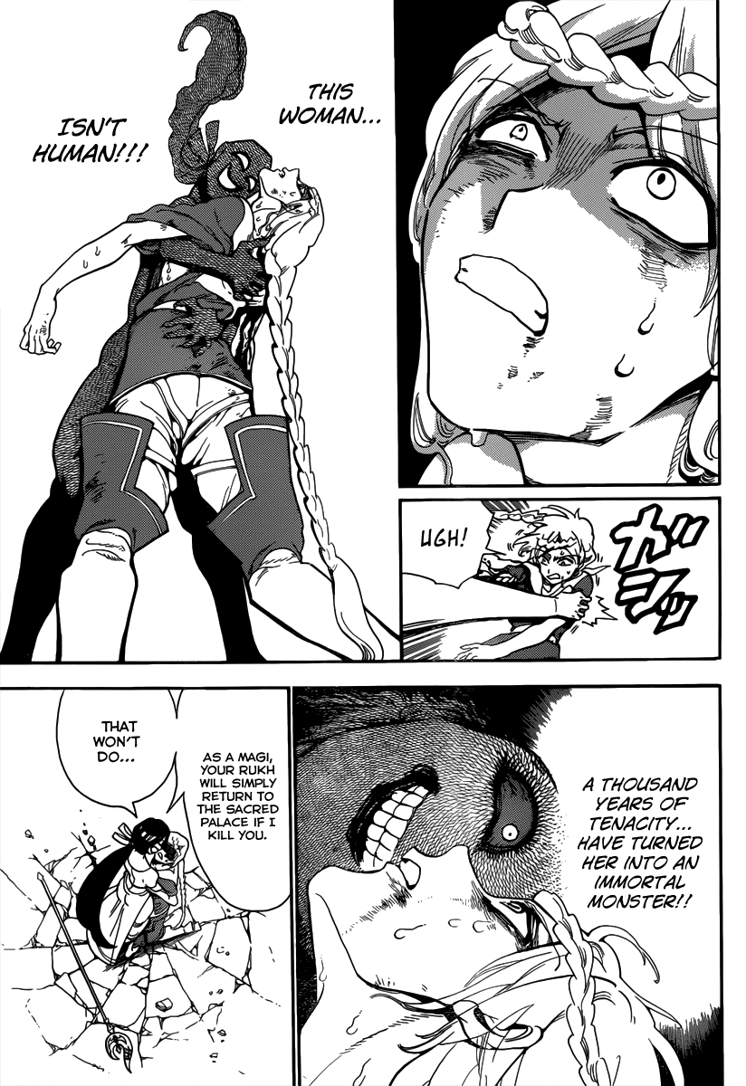 Magi - Labyrinth of Magic Chapter 309 page 15 - Chapter 309: Yunan vs Arba