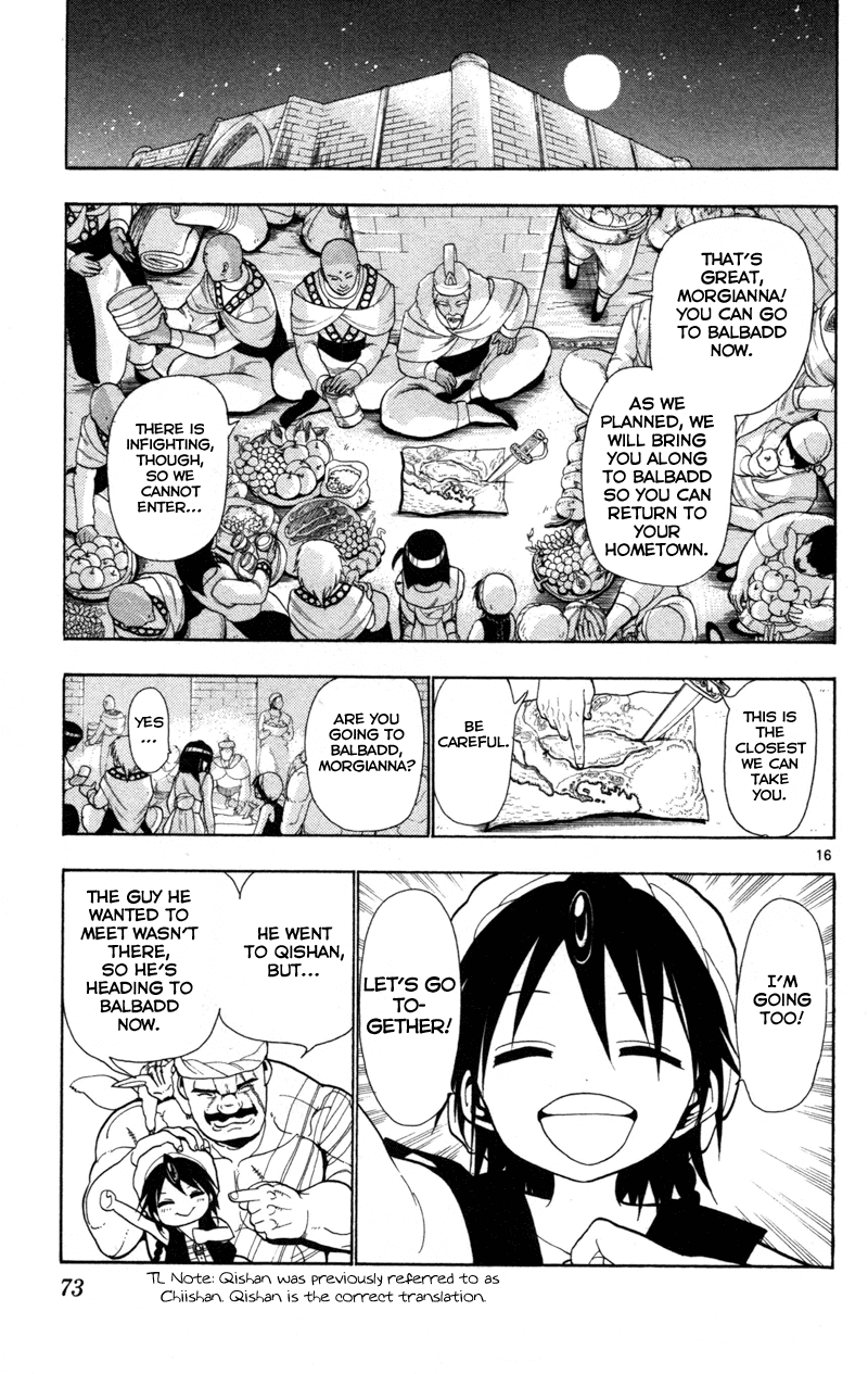 Magi - Labyrinth of Magic Chapter 31 page 19 - Chapter 31: Banquet