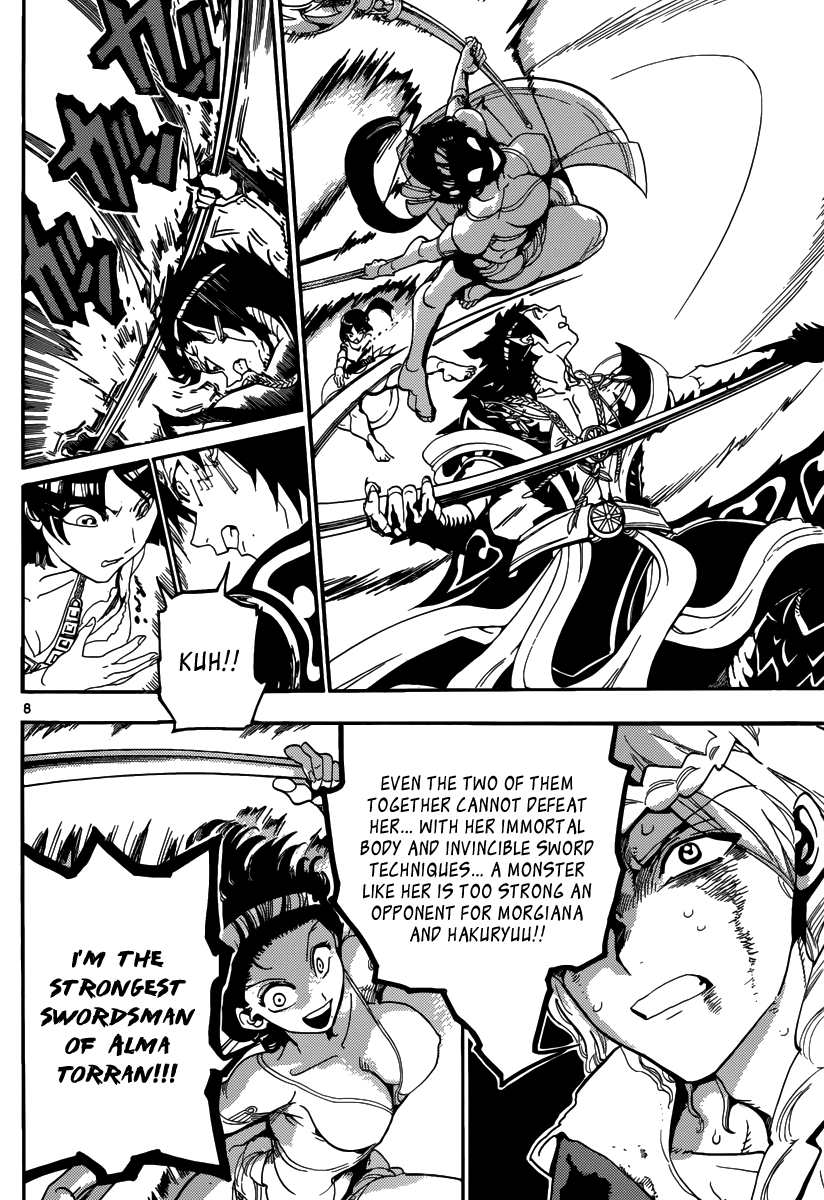 Magi - Labyrinth of Magic Chapter 310 page 10 - Chapter 310: The Results of Training