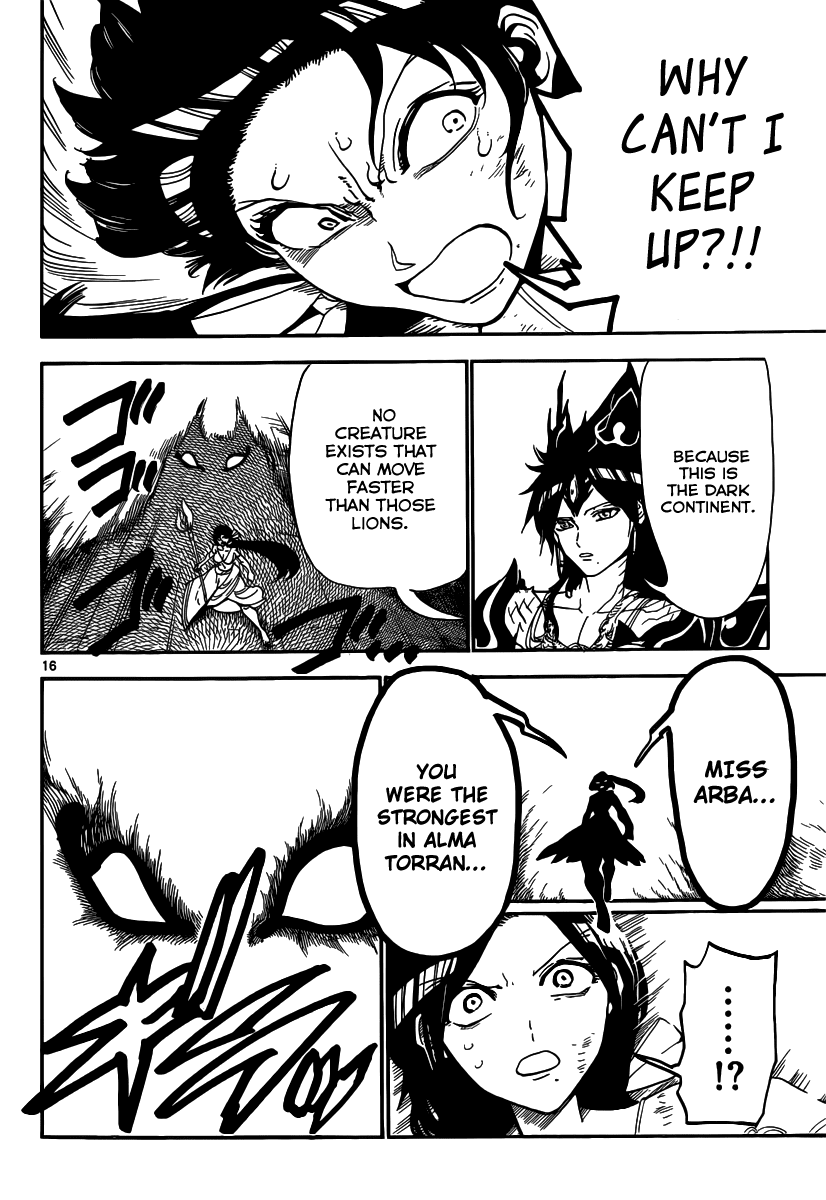 Magi - Labyrinth of Magic Chapter 310 page 18 - Chapter 310: The Results of Training