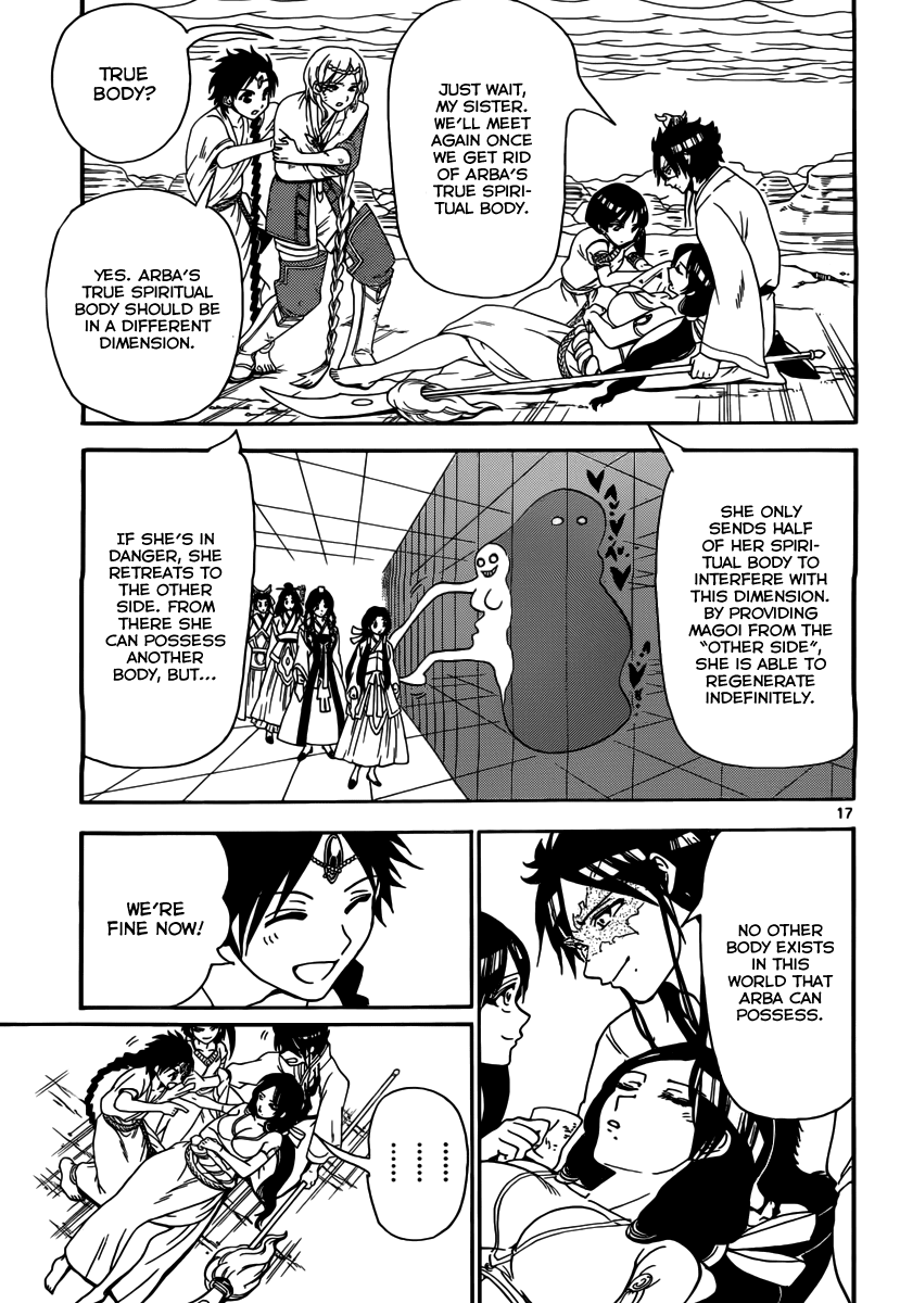 Magi - Labyrinth of Magic Chapter 312 page 18 - Chapter 312: The Showdown With Al Thamen
