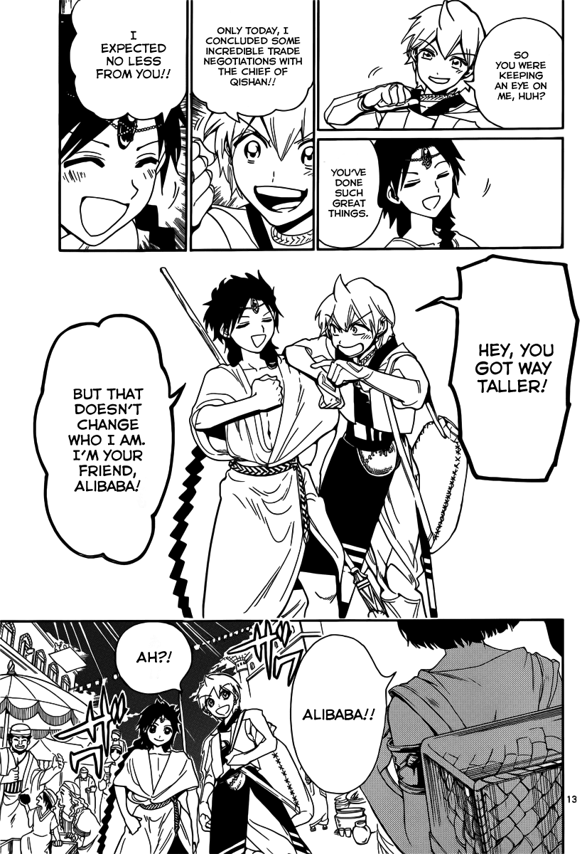 Magi - Labyrinth of Magic Chapter 313 page 14 - Chapter 313: Arba's Tenacity