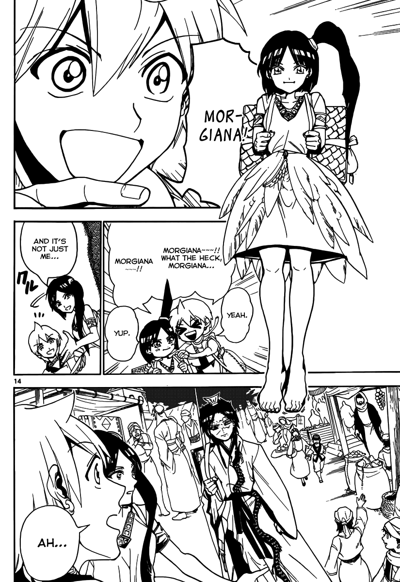 Magi - Labyrinth of Magic Chapter 313 page 15 - Chapter 313: Arba's Tenacity